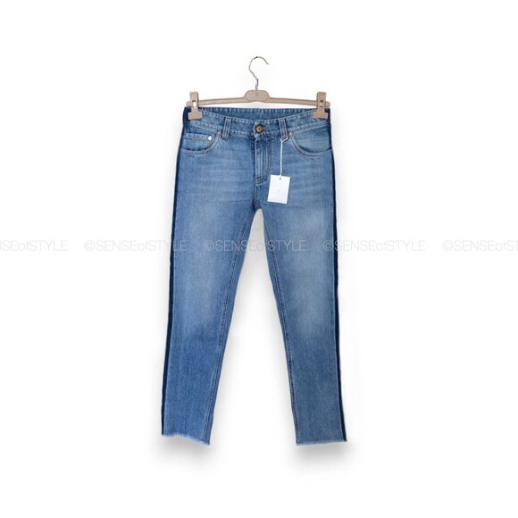 Brunello Cucinelli jeans pants denim blue skinny slim fit size xs 38 2 - Picture 1 of 8